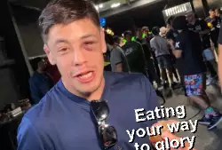 Eating your way to glory meme
