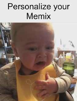 A Baby Cries At Dinner Table 