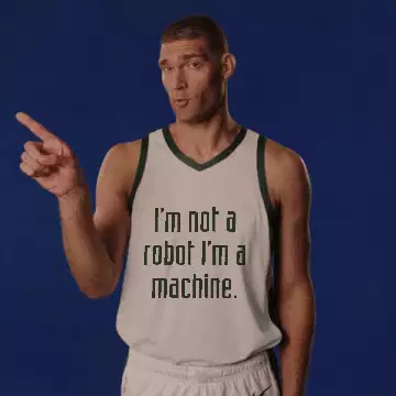 I'm not a robot I'm a machine. meme