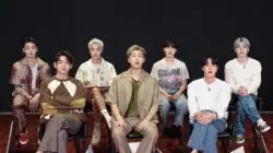 BTS looking happy and confident in their new video meme