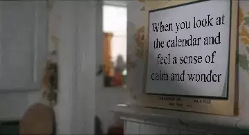 When you look at the calendar and feel a sense of calm and wonder meme