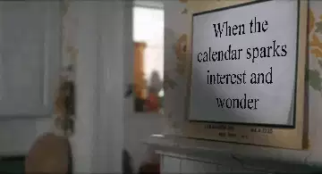 When the calendar sparks interest and wonder meme