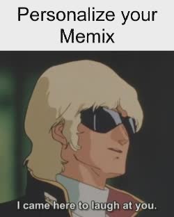 Char Aznable Wears Glasses 