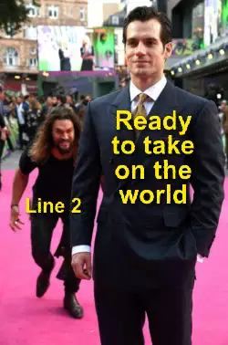 Ready to take on the world meme