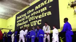 Taking the MMA world by storm - Charles Oliveira at the UFC meme