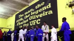 The man, the myth, the legend - Charles Oliveira in the UFC meme
