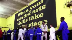 When your martial arts skills take center stage meme