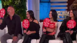 Bringing the party to the Ellen Show with the D'Amelios meme