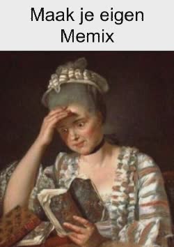 Classic Art Portrait Is Stressed 