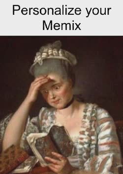 Classic Art Portrait Is Stressed 