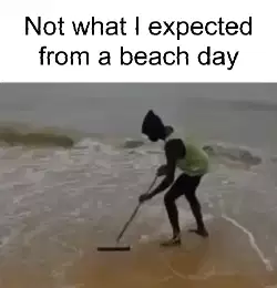 Not what I expected from a beach day meme