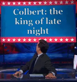 Colbert: the king of late night meme