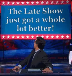 The Late Show just got a whole lot better! meme