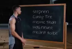 Stephen Curry: The meme that was never meant to be meme