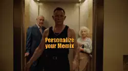 Daniel Craig Dances Out Of Elevator 
