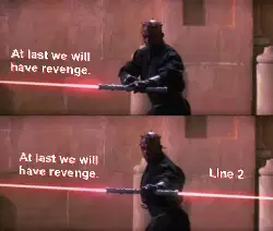At last we will have revenge. meme