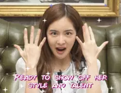 Ready to show off her style and talent meme