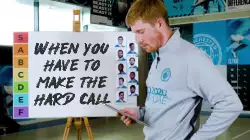 When you have to make the hard call meme