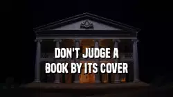 Don't judge a book by its cover meme