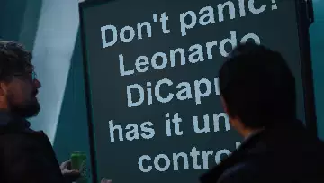 Don't panic! Leonardo DiCaprio has it under control! meme