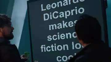 Leonardo DiCaprio makes science fiction look cool meme