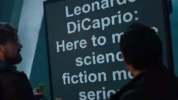 Leonardo DiCaprio: Here to make science fiction more serious meme