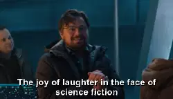 The joy of laughter in the face of science fiction meme