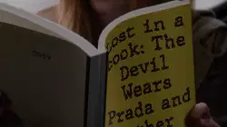 Lost in a book: The Devil Wears Prada and other tales meme