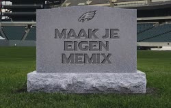 Eagles Tombstone On The Field 