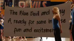 The Blue Devil and Easy A, ready for some intense fun and excitement! meme