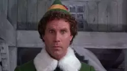 When wearing the elf costume gets you in trouble meme