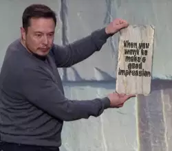 When you want to make a good impression meme