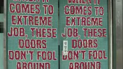 When it comes to Extreme Job, these doors don't fool around meme