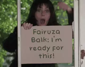 Fairuza Balk: I'm ready for this! meme