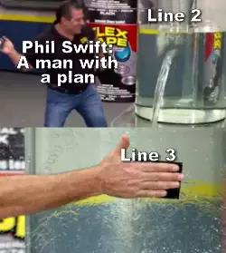Phil Swift: A man with a plan meme