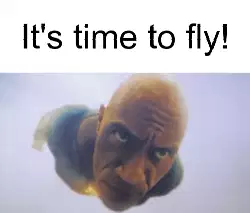 It's time to fly! meme