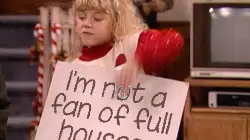 I'm not a fan of full houses. meme