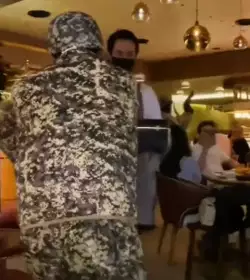 The Rhain Steakhouse in Dubai: Where else can you get a golden briefcase? meme