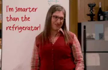 I'm smarter than the refrigerator! meme