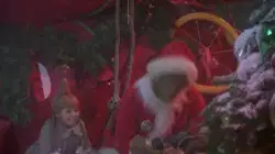 Santa has a surprise for the Grinch meme