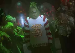 The Grinch's Cheermeister's shirt: a fashion statement or an act of rebellion? meme