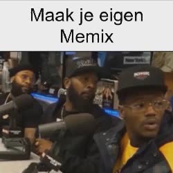 Three Guys Stare In Same Direction 