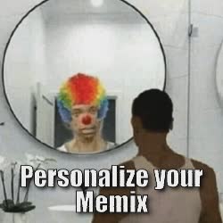 GTA Character Clown In Mirror 