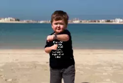 When you find out your sand beach walking is now a viral video meme