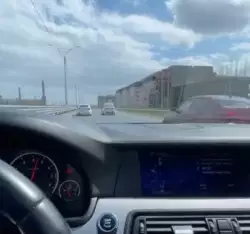 Hasbulla Stands In Passenger Seat 