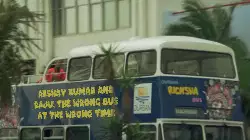 Akshay Kumar and Raju: The wrong bus at the wrong time meme