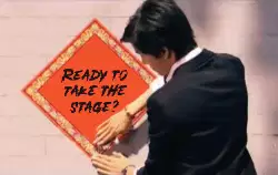 Ready to take the stage? meme