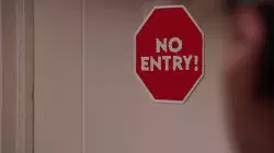 No entry! meme