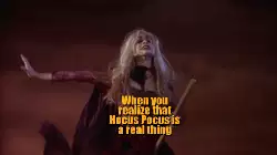 When you realize that Hocus Pocus is a real thing meme