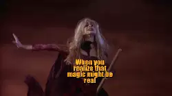When you realize that magic might be real meme